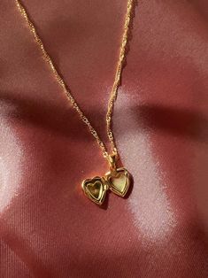 Heart Locket Gold Plated Brass, Gift for Her, Locket Necklace Cz Necklace - Etsy Italy Double Heart Locket Jewelry For Valentine's Day, Heart Shaped Dainty Locket Necklace With Delicate Chain, Dainty Locket Jewelry For Valentine's Day, Dainty Heart Locket Necklace With Delicate Chain, Heart-shaped Locket Necklace For Valentine's Day With Adjustable Chain, Valentine's Day Heart Locket Necklace With Adjustable Chain, Wedding Locket Necklace With Adjustable Chain For Valentine's Day, Dainty Heart Cut Locket Necklace, Wedding Heart Necklace With Adjustable Chain