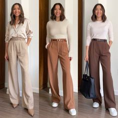 Sloane Tailored Pant, How To Have Style, Casual Work Outfits Women, Smart Casual Work Outfit, Office Casual Outfit, Business Outfits Women, Stylish Work Attire