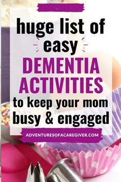 Stimulating Activities, Alzheimers Caregivers, Alzheimer Care, Caregiver Resources