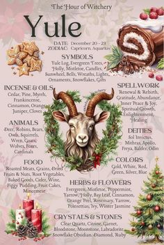 Sabbat Correspondences, Yule Correspondences, Yule Sabbat, Wicca Holidays, The Sabbats, Yule Traditions, Yule Crafts, Yule Celebration, Winter Solstice Celebration