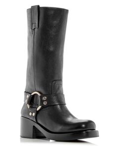 Jeffrey Campbell Women's Reflection Block Heel Moto Boots Biker Boots Women's, Black Motorcycle Boots, Womens Biker Boots, Black Moto Boots, Everyday Boots, Fall 24, Jeffrey Campbell Shoes, Biker Boots, Motorcycle Boots