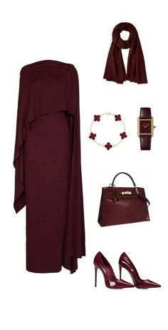 Classy Outfit Hijab, Dress Elegant Hijab, Elegant Hijab Outfit, Event Dresses Classy, Classy Clothing