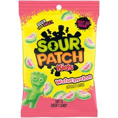 sour patch kids watermelon gummy candy