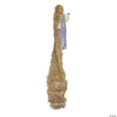 A fabulous version of the 12-foot long Rapunzel wig is sewn in two parts to allow for the important witch hair cutting scene in the play, Into The Woods! Velcro allows for easy reassembly. The top part of the wig is approximately 5 ft long without the additional length Velcroed on. Rows and rows of curly locks are sewn on to an openwork mesh backing. Truly an over-the-top showpiece of a wig, with the longest swath of loose curls you will find anywhere! Synthetic wig fits most adults. Rapunzel Wig, Witch Hair, Castle Tower, Into The Woods, Loose Curls, Long Wigs, Costume Shop, Over The Top, Facial Hair