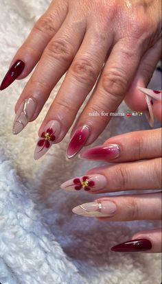 Tropical Nail Designs Almond, Airbrush Fall Nails, Birthday Gel X Nails, November Nail Inspo Almond, Builder Gel Designs, Jennie Kim Nails, November Acrylic Nails, Scorpio Nail Ideas, November Nails Almond