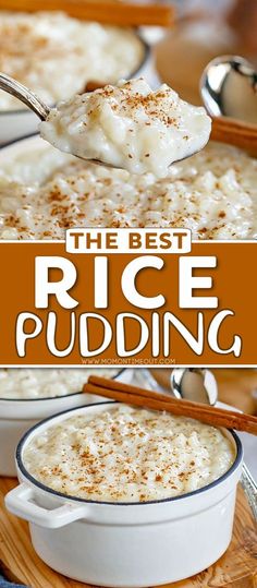 the best rice pudding recipe is made with just three ingredients and it's ready to be eaten