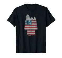 PRICES MAY VARY. Officially licensed by Peanuts Graphic Art Work: OPNT-0416 Lightweight, Classic fit, Double-needle sleeve and bottom hem American House, Peanuts Snoopy, Branded T Shirts, Top Fashion Brands, Shop Top, Art Work, Fashion Brands, Peanut, Graphic Art