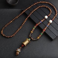 Transform your outfit with our collection of Himalayan handmade authentic jewelry. Each piece is hand-crafted with love by local Nepal artisans. Hippie Necklaces For Men, Jewelry Crafts For Men, Indie Necklace, Wood Buddha, Buddhist Mala, Ocean Necklace, Turtle Jewelry, Buddha Necklace, Beads Pendant