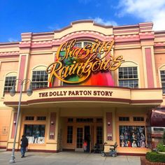 the front entrance to charlie's rainbow - ray house at universal studios in hollywood, california