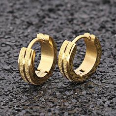 Circle Earrings Gold, Earring Gold Hoop, Round Earrings Circles Gold, Simple Gold Earrings For Women, Boys Earrings Gold, Ear Rings For Women In Gold, Gold Hoop Earrings Indian, Gold Circle Earrings