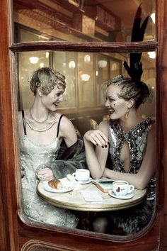 20s Editorial Vogue, Grace Coddington, Agyness Deyn, Sasha Pivovarova, Gemma Ward, Oh My Goddess, 1920s Wedding, Ladies Who Lunch