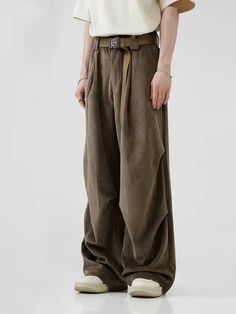 SPECIFICATIONSBrand Name: houzhouApplicable Season: Autumn And WinterOrigin: Mainland ChinaCN: ZhejiangMaterial: POLYESTERApplicable Scene: CASUALPant Style: Wide leg pantsStyle: vintageModel Number: PP0570Thickness: midweightWaist Type: MIDDecoration: BowGender: MENItem Type: full lengthPlace Of Origin: China (mainland)Closure Type: button flyFabric Type: VELOURLength: full lengthFront Style: PleatedFit Type: LOOSE 1Measurement In CM size Waist Hips Length S 70 96 98 M 74 100 99 L 78 104 100 XL 82 108 101 XXL 86 114 102 FEEDBACK 1.If you are satisfied with our products and services, please leave your positive feedback of 5 stars . And 5 stars for the detailed rating of your order. We will of course give your positive feedback.2. If you don't satisfied our porducts, please contact us befor Casual Pants Style, Casual Pant, Vintage Autumn, Oversize Casual, Pants Style, Vintage Models, Pant Style, Pants Men, Casual Streetwear