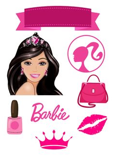 barbie doll with makeup and accessories