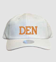 DEN Custom Embroidered Airport Code Hat, Airport Code Monogrammed Hat, Airport Code City hat, Travel Hat, Sports Team City Cap, Custom Aviator hat, Embroidered City Name Hat,Custom Embroidery Hat with Your Logo or Design, Custom Embroidered Logo Cap, Personalized Embroidered Cap, Custom Small Business Merchandise, Free Shipping --------------------------------------------------------------------------------------------------------------------------------------- Elevate Your Style with Custom Emb Bachelorette Party Vacation, Business Merchandise, Hat Personalized, Custom Embroidered Hats, Monogram Hats, Aviator Hat, Varsity Letter, Travel Hat, Embroidered Cap