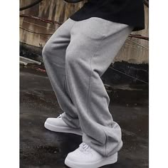 Season:Spring   Fall; Fabric:Polyester; Gender:Men's; Style:Casual,Fashion; Occasion:Daily,Going out,Outdoor; Fit Type:Regular Fit; Function:Breathable,Soft,Comfort; Waistline:Mid Waist; Pattern:Plain; Design:Pocket,Drawstring,Elastic Waist; Pants Type:Sweatpants,Trousers,Joggers,Straight Leg Sweatpants; Front page:FF; Listing Date:09/26/2023; Hips:; Length:; Waist: Jogging Outfit Homme, Men’s Sweatpants, Baggy Sweatpants Outfit Men, Baggy Joggers Men, Uncuffed Sweatpants, Jogging Pants Outfit, Baggy Grey Sweatpants, Cheap Sweatpants, Baggy Sweats