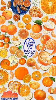 an image of oranges and lemons with the words i love my gym on it