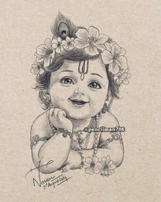 Laddu Gopal 🙏🥹 Kanha 🪈Bal Krishna बोलो हरे कृष्णा 🙏🏻🌺 #laddugopal #kanha #balkrishna #lechalusspaar Jai Shri Krishna 🙏🏻 #radhekrishna #harekrishna Pencil Artwork of #shrikrishna Follow @pencilman786 for more of such #artwork #pencilman786 #art #sketch #pencildrawing #pencilsketch #explorepage #explore #fyp #foryou #viral #trending #bhfyp #artistsoninstagram #reels #reelkarofeelkaro #pencilman #instagram @harekrishnamandir_official @hare_krishna_devotee @__.radha_krishna.__ @_.rad... Sketch Ideas Krishna, God Related Drawings, Laddu Gopal Sketch, Radhakrishna Drawing Ideas, Lalon Fakir Art, Bal Gopal Drawing, Radhakrishna Sketch Pencil, Bal Krishna Rangoli