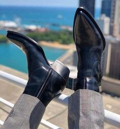 Luxury Men's Ankle Boots With Rubber Sole, Luxury Elegant Men's Ankle Boots, Luxury Masculine Wingtip Boots, Luxury Elegant Men's Shoes For Galas, Luxury Modern Men's Shoes For Galas, Elegant Luxury Men's Shoes For Galas, Classic Luxury Chelsea Boots For Men, Luxury Formal Wingtip Chelsea Boots, Modern Luxury Men's Boots