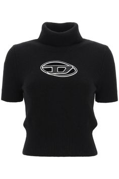 70% wool, 30% cashmere Wool Crew Neck Top For Work, Cashmere Crew Neck Tops For Winter, Black Cashmere Turtleneck Tops, Winter Cashmere Crew Neck Top, Black Merino Wool Crew Neck Tops, Fitted Merino Wool Crew Neck Tops, Designer Long Sleeve Cashmere Tops, Cashmere Turtleneck Tops For Winter, Designer Winter Tops