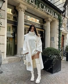 Outfit Botas, Cozy Winter Fashion, Winter Date Night Outfits, Mode Zara, Winter Fashion Outfits Casual, Cold Outfits, Winter Outfit Inspiration, Paris Outfits, Looks Street Style