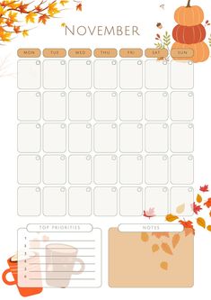 Monthly Planneroctober, November, December, Printable Template, Download Planner, Halloween Theme, Instant Download - Etsy Canada Monthly Planner November 2024, To Do List Monthly Planner, November Planner 2024, May Planner, Printable Meal Planner Monthly, November Planner, Weekly Planner Printable Templates, Planner Themes