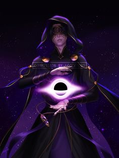 an image of a woman holding a purple ball in her hand and wearing a black outfit