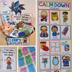 this is a collage of activities for children to do with their own artwork and pictures