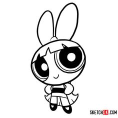 the powerpuff girl coloring pages