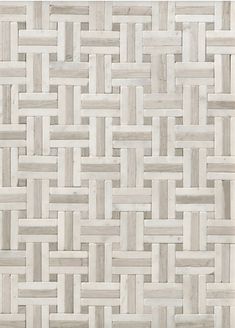 an image of a white and grey woven wallpaper pattern that looks like it is made out of wood