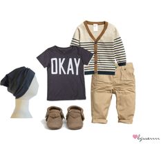 "Little Boy's Outfit" by lysserrrr on Polyvore Baby Boy Swag, Boys Fashion