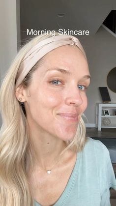 Erin Allan / Makeup tips | SAVE so you can try this!! If you have under eyes bags/discoloration, here’s a really easy and cool trick to minimize them! Use a light... | Instagram Morning Skincare