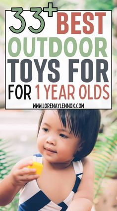 The best outdoor toys for 1 year old children that can be purchased on amazon. These toys will entertain your toddler all summer long! Outdoor Play Toys, Girls Activities, Activities For One Year Olds, Best Outdoor Toys, Outdoor Toys For Toddlers, Outdoor Activities For Toddlers, Fun Backyard, Toddler Boy Toys, Toddler Outdoor