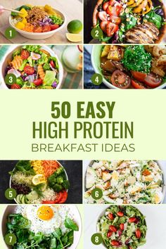 50 easy high protein breakfast ideas