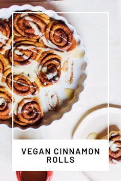 Vegan Cinnamon Rolls