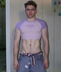 Micro Crop Top, Brazil Instagram, Gender Fluid Fashion, Queer Fashion, Tank Top Outfits, Foto Poses