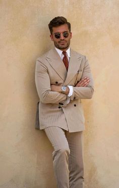 Tie Outfits Men, Summer Suits Men, Boots Outfit Men, Fashion Formal, Wedding Suit, Men Summer, Tie Styles, Groom Suit