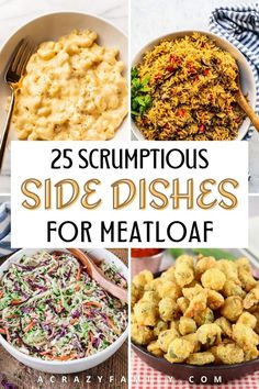 25 scrumptious side dishes for meatloaf