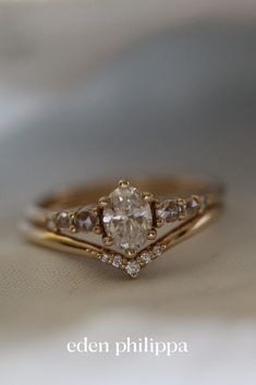 a close up view of a diamond ring