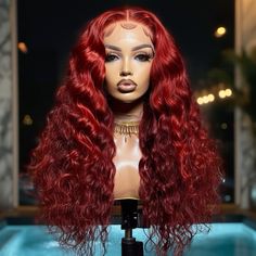 #redhair #wigs #wigsforsale #wigsforblackwomen Unique Wig, Wig Customization, Hair Extensions For Short Hair, Cheap Wigs, Wigs For Sale, Human Wigs, Hair Closure