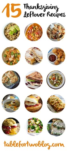 the top 15 thanksgiving leftover recipes