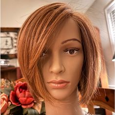 Raquel Welch Tru2life Synthetic Wig. Average Size. Rusty Auburn Color. Worn Once. Care Instructions And Original Box Included. Auburn Color, Raquel Welch, Synthetic Wigs, Auburn, Womens Hairstyles, Wigs, Twist, Hair, Women Shopping