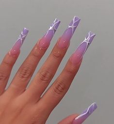 Purple Acrylic Nails, Dope Nail Designs, Classy Acrylic Nails, Exotic Nails, Unique Acrylic Nails