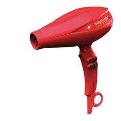 BaBylissPRO Nano Titanium Volare V1 Full-Size Dryer Ferrari-Designed Engine (RED). Nano Titanium technology 2000-watt Ferrari-designed AC motor Ion generator 6 heat/speed settings Limited 4-year warranty Bonus: 2 concentrator nozzles Salon Hair Dryer, Hair Blow Dryer, Best Hair Dryer, Ionic Hair Dryer, Hair Dryers, Hair Shine, Frizz Control, Blow Dryer, Nozzles