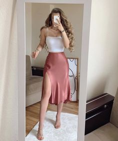 Brunch Outfit, Maxi Skirts, Trend Fashion, Date Outfits, 가을 패션, Fancy Outfits, Girly Outfits