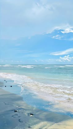 the beach is clean and ready to be used as a backdrop for an image or artwork