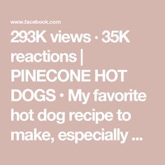 293K views · 35K reactions | PINECONE HOT DOGS • My favorite hot dog recipe to make, especially when the weather isn’t favorable 🔥🌭 If you haven’t tried them yet, it’s a must! Way too easy. Full recipe below ⬇️
•
INGREDIENTS:
14ct hot dogs (I used @originalnathansfranks beef)
@kindersflavors AP Seasoning.
1/2 C Kinder’s Gold BBQ Sauce
Smoked Paprika
4T butter
1/4 C dark brown sugar
Mustard or mayo (to bind seasoning)
•
INSTRUCTIONS:
-Set oven to 300°F
-Score hot dogs in a cross-stitch pattern to get that pinecone look
-Lather on mustard/mayo and season with Kinder’s first, then smoked paprika
-Place dogs onto a warming rack and allow to cook for 30-45 mins, or until you see the crust set and hot dogs opening up
-On the stovetop, throw together butter, brown sugar, and Kinder’s Gold and m Gold Bbq Sauce, Hot Dog Recipe, Dark Brown Sugar, Hot Dog Recipes, Iron Skillet, Smoked Paprika, Bbq Sauce, Pine Cones, Hot Dogs