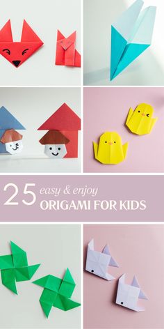 origami crafts for kids to make