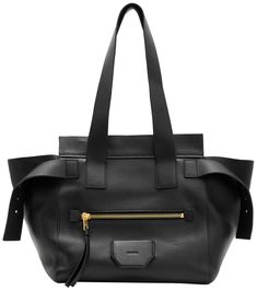 PRICES MAY VARY. Zip closure Grab strap Modern tote shape shape Smooth leather One internal pocket Tote Bag Black, Handbag Black, Work Bag, Shoulder Tote Bag, Women Accessories Bags, Black Tote Bag, Jeans For Sale, Shoulder Tote, All Saints