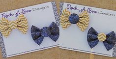 Interchangeable Gold Chevron and Navy Gold by RockABowDesigns Navy Gold, Gold, Design