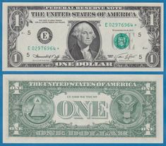 These are in perfect condition despite being 49 years old!  Purchases of more than one with have sequential serial numbers.  Picture is an e.  You will not get that specific note, but instead however many you decide to buy.  Each bid is for one.  1974 stars have become extremely hard to find! Please see my other items for more rare and collectible lots of vintage US coins and paper money.  As always, shipping on all of my items is free. Printable Play Money, Teaching Money, Money Template, One Dollar Bill, Money Printables, 100 Dollar Bill, Federal Reserve Note, American Dollar, Euro Coins